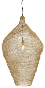 Lampada a sospensione orientale oro 60 cm - Nidum L