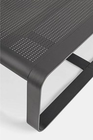 Tavolino da giardino in alluminio 62x105 cm Merrigan – Bizzotto