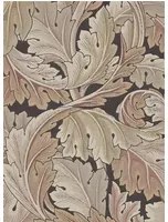 Morris & Co Carta da parati Acanthus - Terracotta
