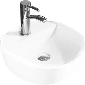 Mexen Zita lavabo da appoggio 40 x 40 cm, bianco - 21874000