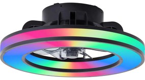 Brilliant - LED RGBW Ventilatore a soffitto dimmerabile MONDELLO LED/26W/230V + +TC