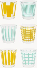 Set di 6 bicchieri Elba