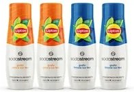 Set 4 concentrati tè Lipton pesca limone SodaStream