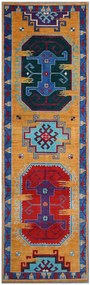Kazak Tappeto orientale 300 x 80 (Pakistan) Annodato A Mano