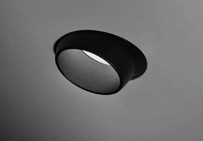 LELANTO Incasso Orientabile 1 Luce Nero Sforzin Lampade in gesso