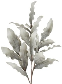 L'OCANERA fiore decorativo Foglie di magnolia grigio