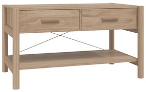 Tavolino da salotto 82x48x45 cm in legno multistrato