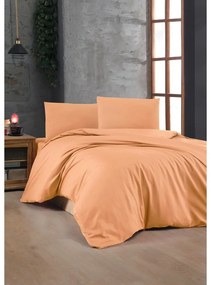 Biancheria da letto arancione in cotone renforcé per letto matrimoniale 200x200 cm – Mijolnir