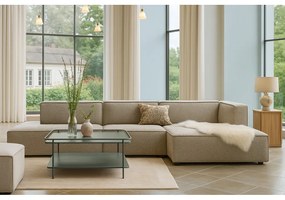 Tavolino da salotto verde in metallo 75x75 cm Yuba – Unique Furniture