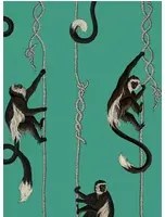 House of Hackney Carta da parati Troop - Parakeet Green