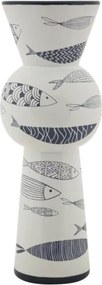 Vaso Ceramica Fish Tall Cm Ø 14X38,5