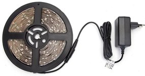 Aigostar - Striscia LED RGB dimmerabile 5 m, 24 W, 12 V/230 V, IP65 + telecomando