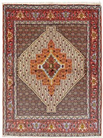 Senneh Tappeto persiano 120x160 Beige (Iran) Annodato A Mano