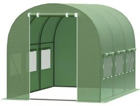 Telo per serra UV con porte e finestre forate senza struttura 2x3m