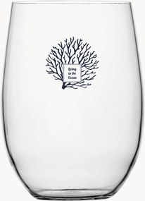 Set di 6 bicchieri antiscivolo in Tritan Living Refreshment