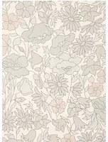 Liberty Tapete Poppy Meadowfield - Pewter