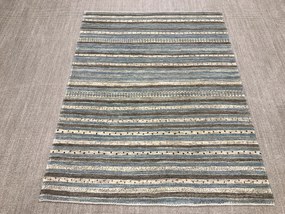 Loribaft Tappeto 150x200 Beige (Iran) Annodato A Mano