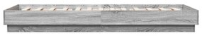 Giroletto grigio sonoma 100x200 cm in legno multistrato