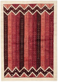 Gabbeh Tappeto 170x240 (Iran) Annodato A Mano