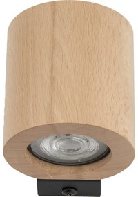 Faretto da parete EVE 1xGU10/10W/230V faggio