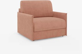 Evans poltrona letto compatta con materasso - sfoderabile in tessuto smacchiabile T23