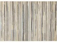 Tappeto 190x133 cm Soave strisce crema e turchese