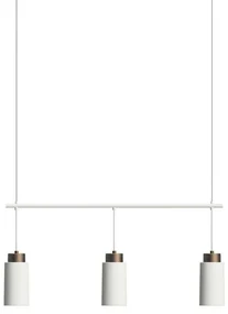 Edge Trio Lampada a Sospensione White - Herstal