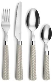 Set di Posate Amefa Paille Grigio 24 Unità Metallo