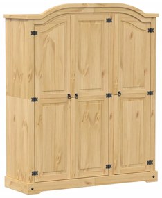 Armadio corona 151,5x52x186 cm in legno massello di pino