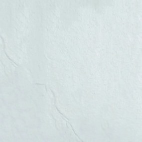 Piatto doccia semicircolare 80x80cm effetto pietra bianco - KAMALU