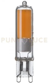 Kit 2pz lampadine led attacco attacco g9 cob 4w 450lm 3000k 360° 15...