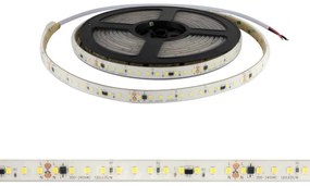 Strisce LED 220V 16W/m 120lm/W chip Lumileds Dimmerabile tagl. 10cm – 5m Colore Bianco Caldo 2.700K