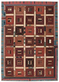 Kilim Tappeto 320x230 (Iran) Tessuto A Mano
