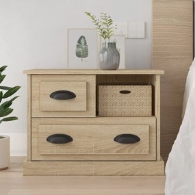 Comodino Rovere Sonoma 60x39x45 Cm /