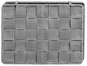 WENKO 22793100 - Cestino ADRIA 19 x 14 cm grigio