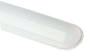 Plafoniera LED 120cm 38W 5.900lm (155lm/W) Certificato PZH Colore Bianco Naturale 4.000K
