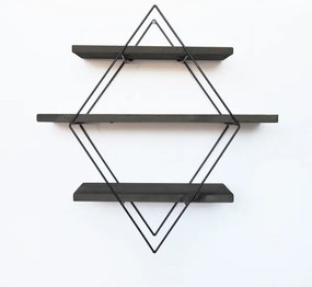 Mensola da parete 60x60 cm abete