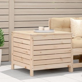 Poggiapiedi Da Giardino 62x63,5x53,5 Cm Legno Massello Di Pino /