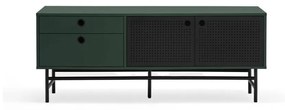 Tavolo TV verde scuro 140x52 cm Punto - Teulat