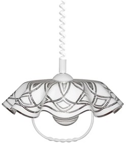 Prezent 74197 B05 - Lampadario a sospensione LYRA 1xE27/60W/230V