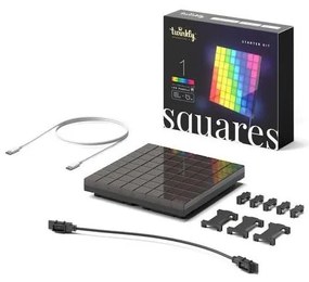 Twinkly TWQ064STW-01-BUSB - LED RGB Panel SQUARES 64xLED 16x16 cm Wi-Fi