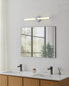 Eglo 901851 - Illuminazione a LED per specchio da bagno RAMOLA LED/11W/230V 60cm IP44 cromo