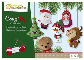 Set creativo - Decorazioni natalizie da cucire