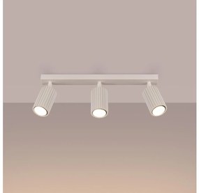 Brilagi - Faretto CRESTO 3xGU10/10W/230V color crema