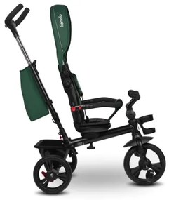 Lionelo - Triciclo per bambini HAARI verde/nero