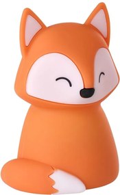 Eglo 75943 - Luce notturna ricaricabile per bambini LED RGBW CASTELLINO LED/5W/5V 1200mAh, a forma di volpe