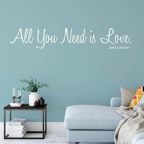 Adesivi - All you Need is Love | Inspio