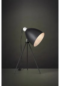 Eglo 79378 - Lampada da tavolo MAREPERLA 1xE27/60W/230V nero