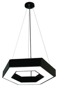 Lampadario LED a sospensione con filo LED/28W/230V 4000K diametro 60 cm