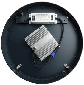 Lampione Stradale 40W 120lm/W Iron Black - Lumileds Colore Bianco Freddo 5.500 K